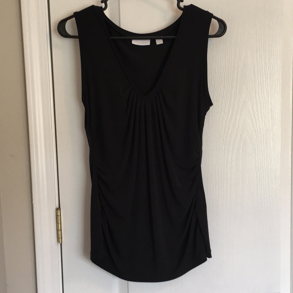 NY&Co Black Sleeveless Blouse
